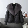 Winter Down Jacket Women Parkas High-Quality Warm Fur Collar Cotton Padded Coat Ladies Short Female Outerwear