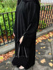 Turkey Dubai Muslim Winter Abaya Corduroy Women Closed Abaya Loose Daily Wear Muslim Long Winter Dress