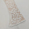 Hollow Out Long Sleeve Cocktail Dress for Women Winter Stand Collar Club Party Dresses Lace Elegant Dresses