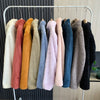 Korean style Coat Women Autumn Winter Women's Long Plush Fleece Zipper Jacket Women Fur Cardigan Coat