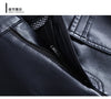 PU Leather Capri Pants Women Autumn Winter Chic Short PU Leather Pants Elegant LeatherTrousers