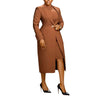 Women's Set Full Sleeve Long Blazer Coat+ Long Dress Suit Winter Streetwear Two 2 Piece Set Africa OL Work Outfits