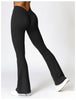 High Waist Flare Leggings Yoga Pants Women Wide Leg Pants Women Gym Workout Fitness Sports Flared Pants Latin Dance Trousers