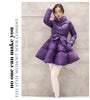 Winter Coats Women Warm Outerwea Cotton Padded Jackets Womens Clothing Belt Zipper Parkas Femme A-word Jacket