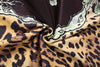 Leopard Flower Print Pants Women Hottie Drawstring Midnight Party Streetwear Autumn Daily Chic Bottoms