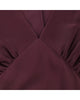 Satin Elegant Long Dress Female Lace-Up Scarf V-Neck Autumn Party Dress Gown Women's Commute Bodycon Dress