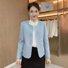 Comfortable Jacket Women Spring Autumn 2025New Coat Female Short Temperament Outwear High Blue Casual Overcoat Lady Tops