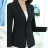 Women Blazer Office Ladies Elegant Outwear Long Sleeve Work Wear Classy Female Pink Suit African Autumn