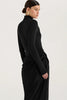 Autumn Long Sleeve Sexy Maxi Dress Women Hollow Out Turtleneck Ruched Bodycon Club Party Long Dresses Female
