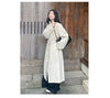 Autumn Simple Style Korean Long Stand-up Collar White Trench Coat Women's Trench
