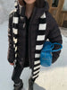 Fall Lightweight Hooded Puffer Jacket Russian Winter Women Zip Up Solid Warm Cotton Padded Outerwear Quilted Coat Куртка