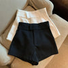 Women Shorts Mooyufon Black Shorts Women Harajuku Elegance High Waisted Shorts A Line Slim Casual Girl Straight Pants Sexy