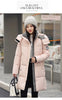 Women'S Winter Down Cotton Jacket Warm Thicken Cotton Padded Jacket Korean Loose Plus Size Parkas Outwear Long Coat
