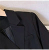 Blazer Women Spring Casual Long Sleeve Outerwears Slim Black Double Blazers Feminino Jackets Streewear