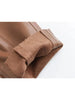 Women's Faux Leather Pants High Waist Straight Leg Trousers Female Streetwear Stylish Stretch Pencil Pants