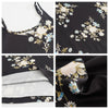 AW26 Women Floral Printing Slip Dress Elegant Lady Clothing V-neck