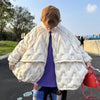 Winter Solid Lightweight Loose Hooded Down Jacket Women White Duck Down Jacket Overcoat Female Casual Zipper Warm Parka Outwears