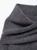 Women Elegant Knitted Cardigan Coats With Scarf Single Breasted Long Sleeve Jackets High Street Lady Chic Outerwear