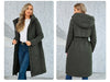 Gasmam Winter Down Jacket Women Warm Long Classic zipper Lacing Design Pocket Hooded Slim Parkas Female Coat GM-82160