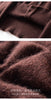 Autumn Women's Cardigan 100% Cashmere Knitted Sweater Chic Tops Female Causal Turtleneck Collar Loose Size Jacket Coat