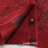 Middle Aged Mother Autumn Winter Retro Style Temperament Women Knitted Cardigan Sweater Jacket Elegant Loose Ladies Top
