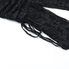 Goth Drak Elegant Flocking Print Long Pants 90s Grunge Mesh See Through Bodycon Flare Pant Mall Gothic Women Trousers