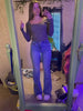 Women Flare Stretch Moustache Jeans Skinny Bell Bottom High Waist Gray Denim Pants Lady Classic Y2K Punk Long Trousers