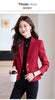 Elegant Women Blazers Solid Button Long Sleeved Casual Comfortable Suits Jacket Office Lady Coat Spring Autumn Outerwear