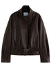 Korean Style Relaxed Motorcycle Leather Jacket Spring Casual Short Jacket for Women Sweet Cool Retro Solid