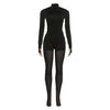 Mesh Patchwork 3 Piece Set Woman O-Neck Full Sleeve Tops+Shorts+Thin Leggings Tight Stretch Midnight Hipster Clubwear
