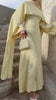 Elegant Long Sleeves Dresses Spring Women Bell Sleeve Long Dress Autumn High Waist Pullover Loose Knee Length Dress