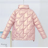 Glossy Down Cotton Jackets Women Winter Parkas Female Stand Collar Casual Warm Short Puffer Jacket Snow Outwear