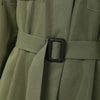 Women Autumn Cargo Maxi Long Dresses Casual Long Sleeve Pockets Belted Collared Shirt Dress Commuting Workwear S-3XL