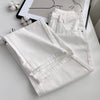 Winter Girls Thermal Fleece High Waist Jeans Lady Snow Warm Plush Denim Pants Women Classic Straight Leg Trousers