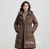 Women's Down Cotton Jacket Korean Version Versatile Lady Cotton Padded Outerwear Slim Temperament Ladies Winter Parka Coat