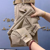 High-quality High Waist Solid Color Cotton Pants Women Autumn Loose Casual All-Match Harem Pants Trousers Ladies