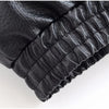 Stand Collar Leather Bomber Jacket For Women Spring Autumn Pockets Motorcycle Jacket Street Y2K Lady Bike Outerwear