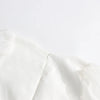 Solid Dresses For Women Deep V Neck Long Sleeves High Waist Patchwork Folds Minimalist Dress Female Clothing