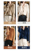 Autumn Winter Stand collar Knitted Cardigan Loose Short Jacket Women's Outerwear Korean version long sleeved Sweater Coat