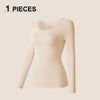 Seamless Thermal Underwear Women Sexy Ladies Autumn Winter Bottoming Shirt Trousers Female Single Layer Thermal Shaping Clothes