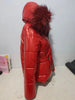 Women’s Short Coat with Fur Collar Winter Warm Quilted Jacket Outerwear