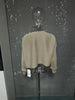 Pleated Item Loose Solid Color Women's Cardigan Coat V Neck Casual Style Female Coats Spring 17S0440