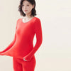 Winter Women Thermal Underwear Seamless Comfortable Double-layer Thermal Underwear Ultra-thin Autumn Clothes Pants Base Set