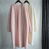 Imitation Mink Velvet Cardigan Sweater Jacket Women Autumn Winter Korean Loose Elegant Knitted Coat Female Tops