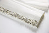 High Street Runway Designer Suit Set Women's Career Style Single Diamonds Beaded Blazer Flare Pants Suit
