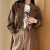 101801 Women Coat Winter Women's Jacket 10% Cashmere 90% Wool Classic Camel Wool Coat
