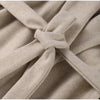 Lace-Up Long Overcoat Women's Coat Office Lady Elegant Woolen Furry Patchwork Long Sleeve Coats Loose Cardigan Jackets
