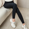 100% Merino Wool Striped Leggings Women's Winter Warm Knitted Tights Solid Color Women's Trousers