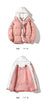 Women's Winter Oversize Jacket Down Cotton Padded Coat Female Loose Casual Overcoat Female Hooded Short Parkas
