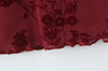 Women Sweet Flower Flocking Chic Bow Mini Dress Vintage Square Collar Sexy Slim Hip Wrap Dresses